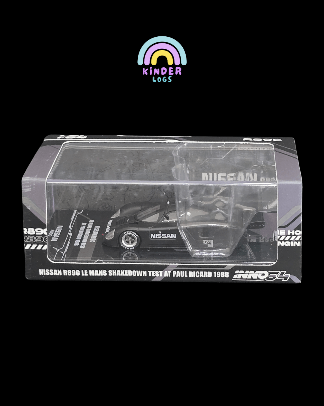 Inno64 Nissan R89C Le Mans Shakedown Test At Paul Ricard 1988 - Kinder Logs