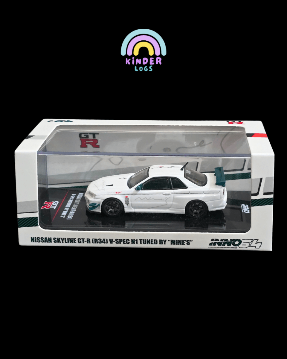 Inno64 Nissan Skyline GT - R (R34) V - Spec N1 Tuned By "Mine's" - Kinder Logs