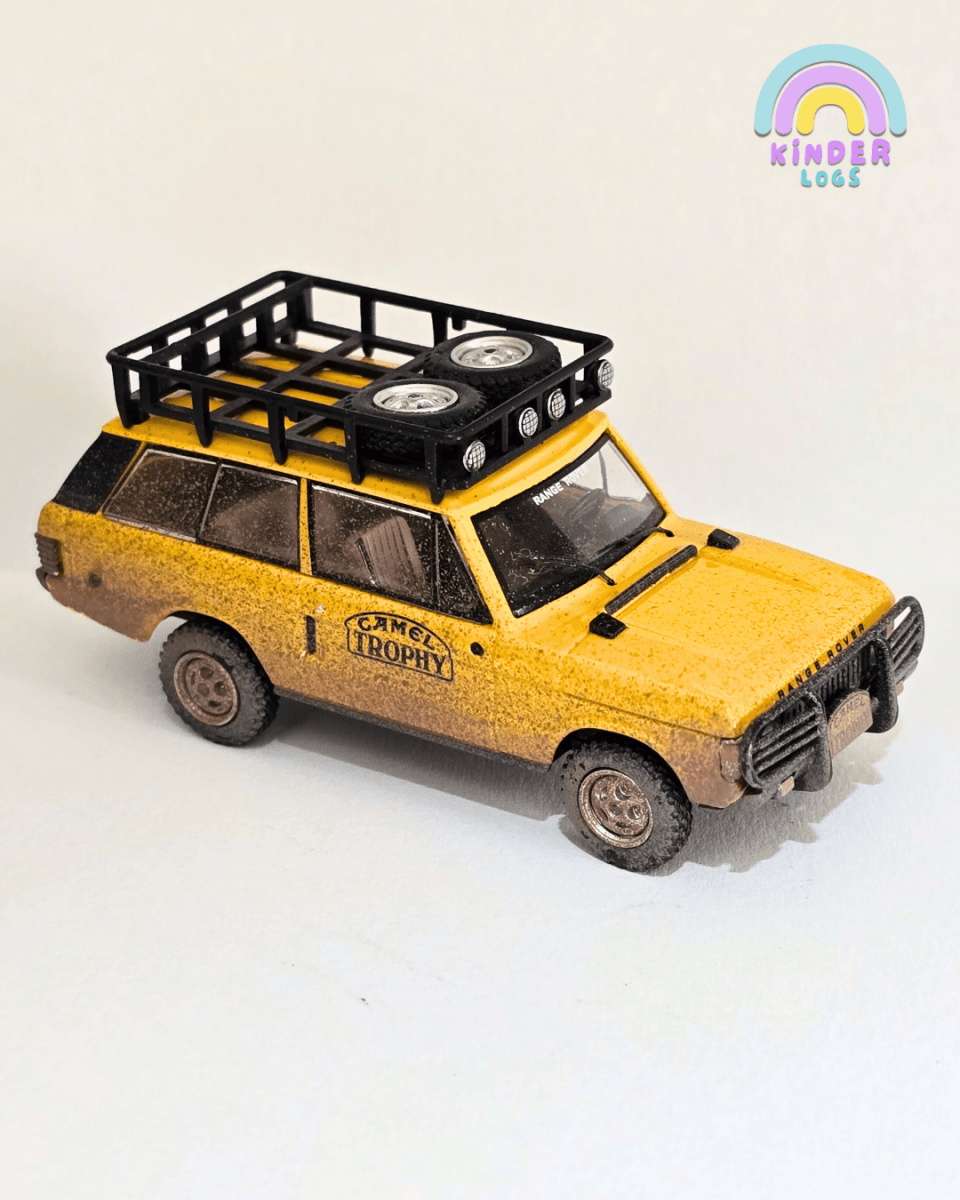 Inno64 Range Rover Classic Camel Trophy 1982 (Uncarded) - Kinder Logs
