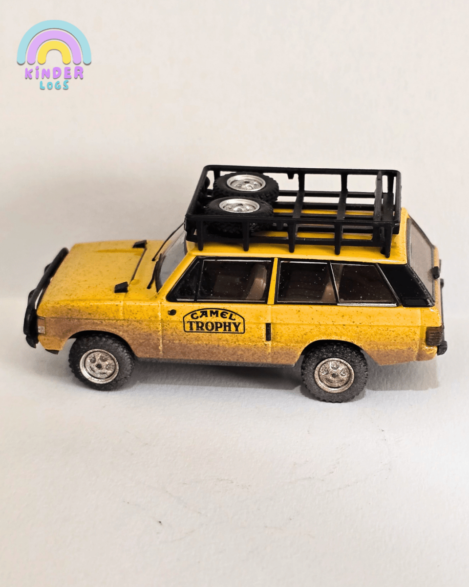 Inno64 Range Rover Classic Camel Trophy 1982 (Uncarded) - Kinder Logs