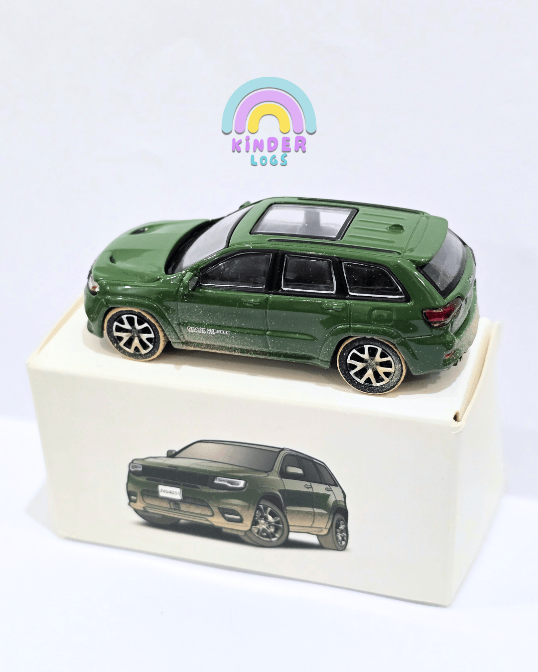 JKM Jeep Grand Cherokee (Green) - Kinder Logs