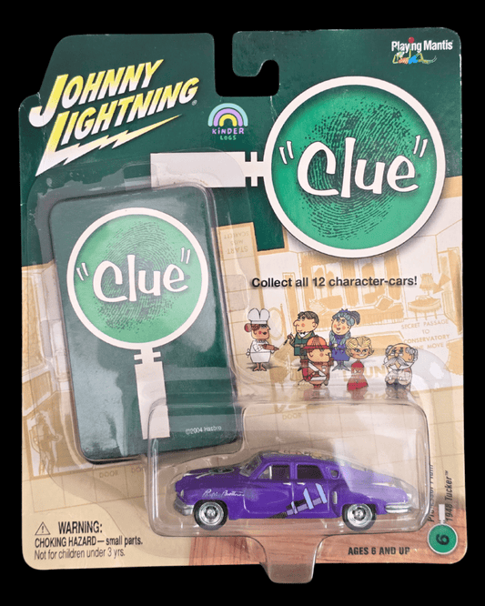 Johnny Lightning Clue Professor Plum 1948 Tucker (Imported) - Kinder Logs