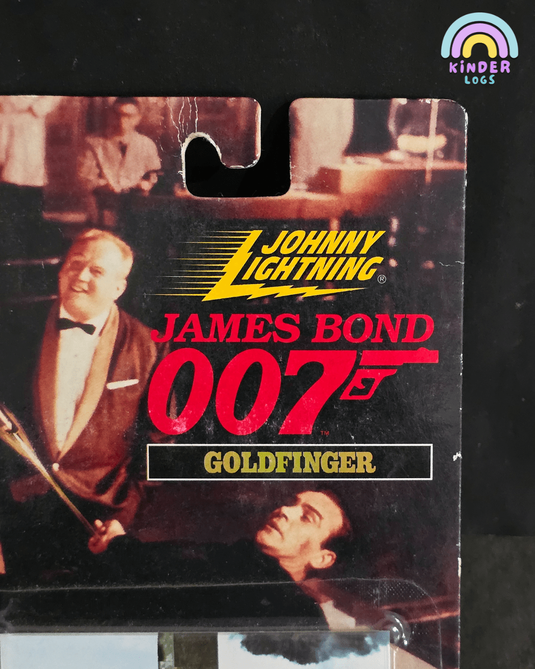Johnny Lightning James Bond 007 Gold Finger 1965 Ford Mustang - Kinder Logs