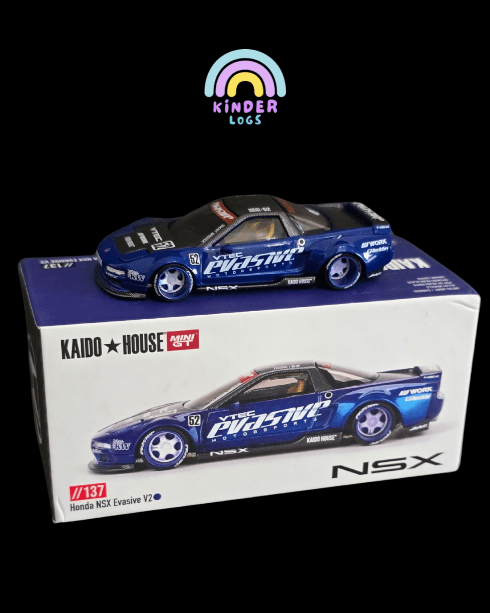Kaido House Mini GT Honda NSX Evasive V2 #137 (Open Box) - Kinder Logs