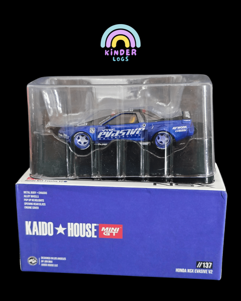 Kaido House Mini GT Honda NSX Evasive V2 #137 (Open Box) - Kinder Logs