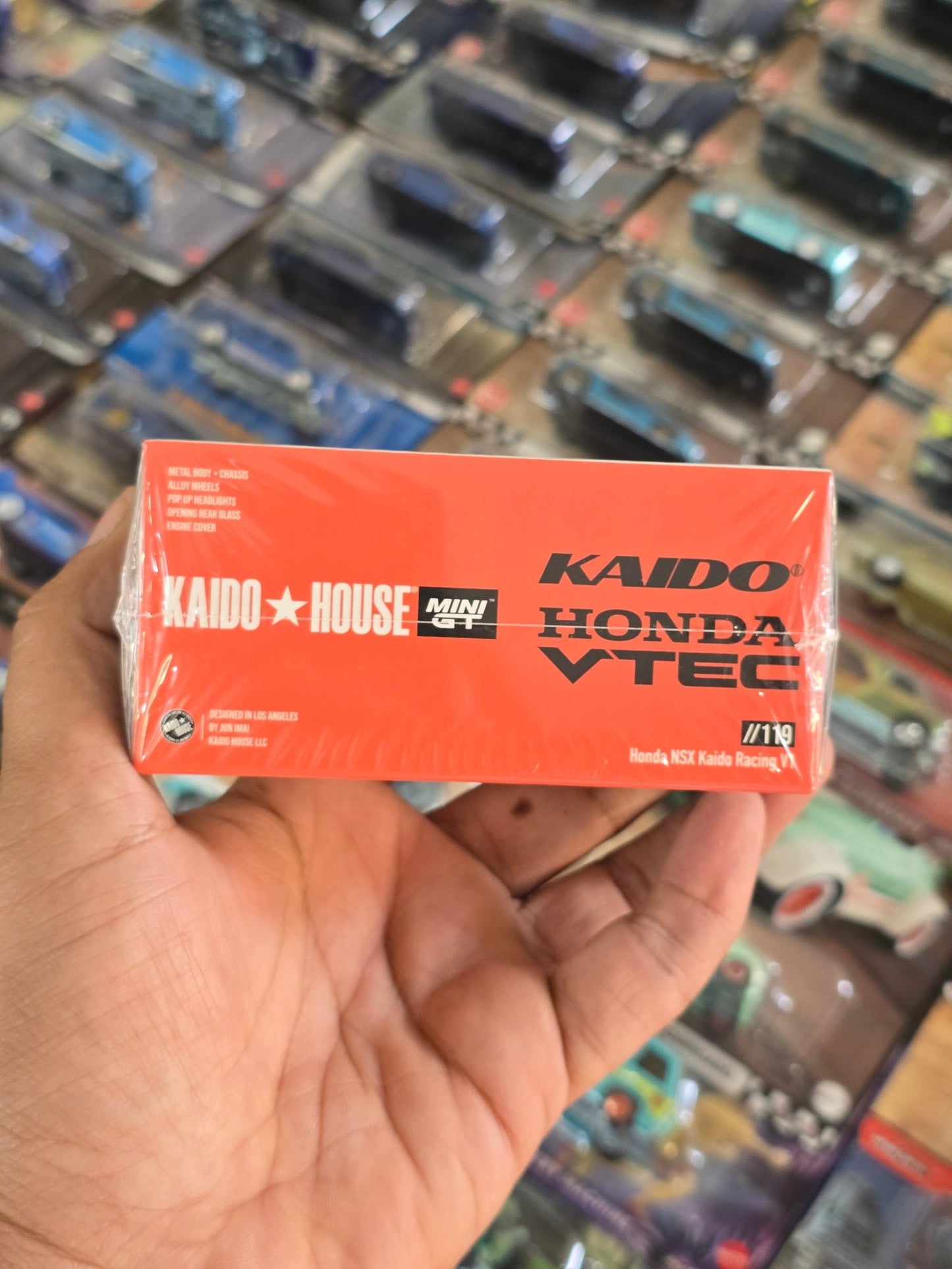 Kaido House Mini GT Honda NSX Kaido Racing V1 (Kaido 119) - Kinder Logs