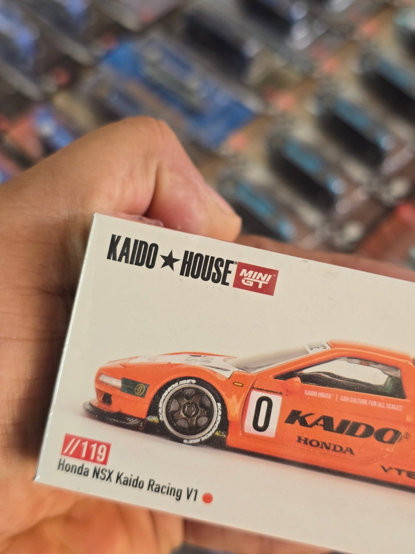 Kaido House Mini GT Honda NSX Kaido Racing V1 (Kaido 119) - Kinder Logs