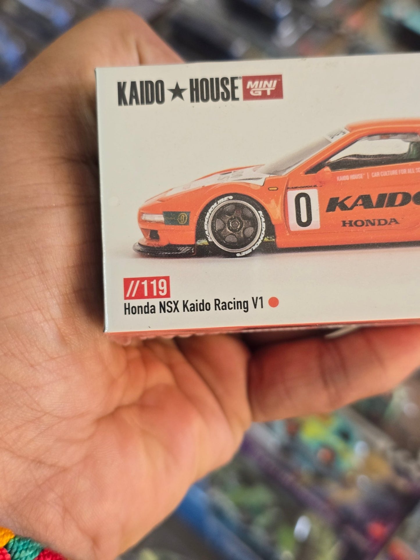 Kaido House Mini GT Honda NSX Kaido Racing V1 (Kaido 119) - Kinder Logs