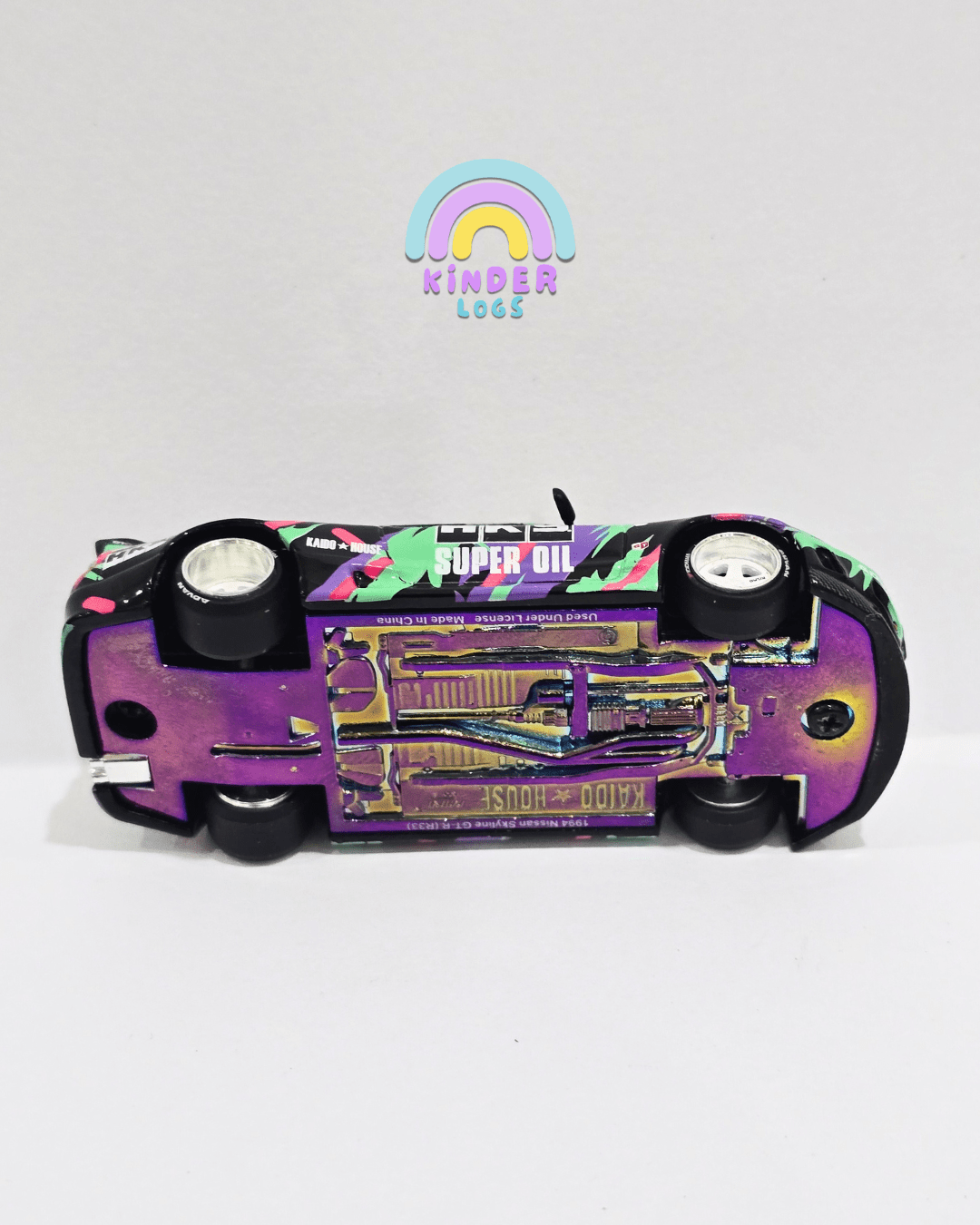 Kaido House Mini GT Nissan Skyline GT - R (R33) HKS V1 (129) - Kinder Logs
