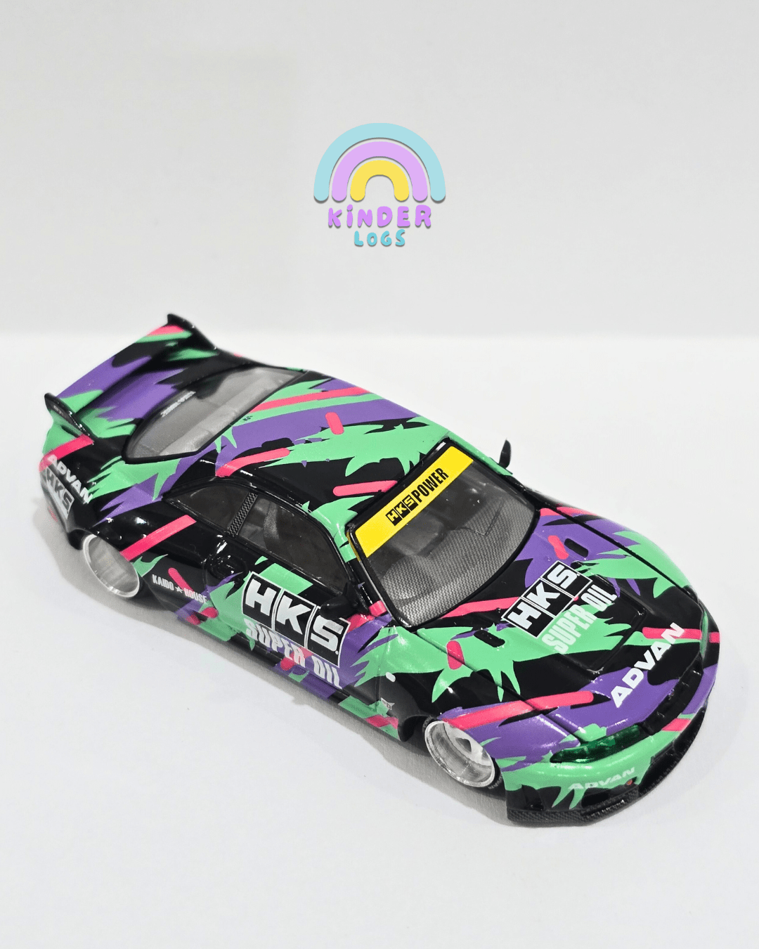 Kaido House Mini GT Nissan Skyline GT - R (R33) HKS V1 (129) - Kinder Logs