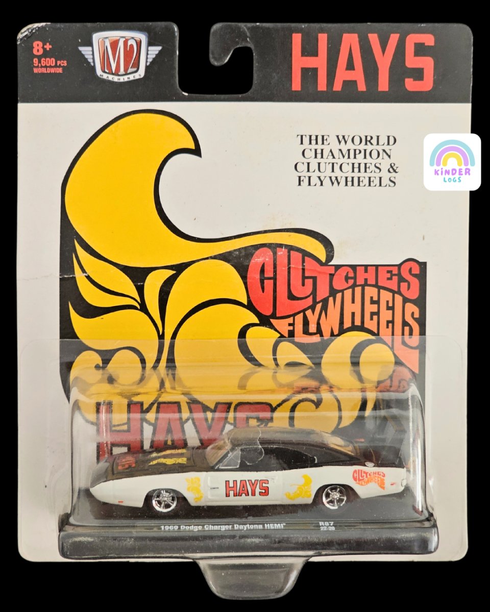 M2 Machines 1969 Dodge Charger Daytona HEMI - Hays Limited Edition - Kinder Logs