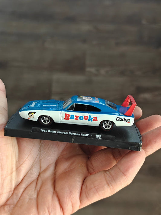 M2 Machines 1969 Dodge Charger Daytona (Uncarded - New) - Kinder Logs