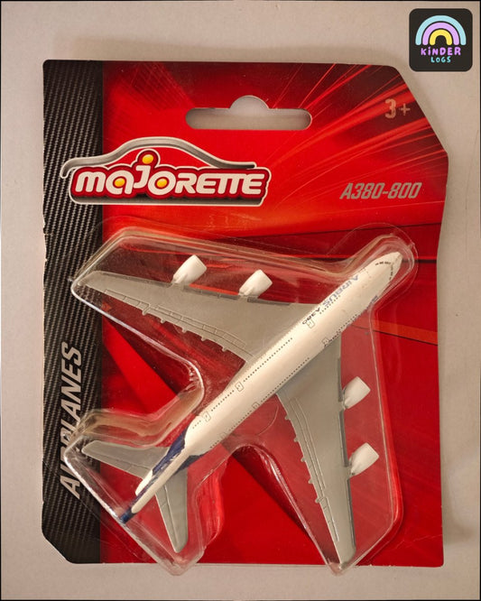 Majorette Airbus A380 - 800 Diecast Airplane - Kinder Logs