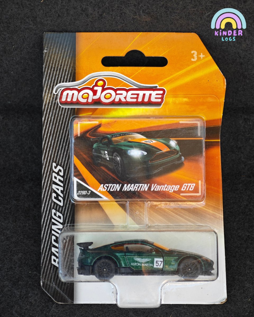 Majorette Aston Martin Vantage GT8 Premium Car - Kinder Logs