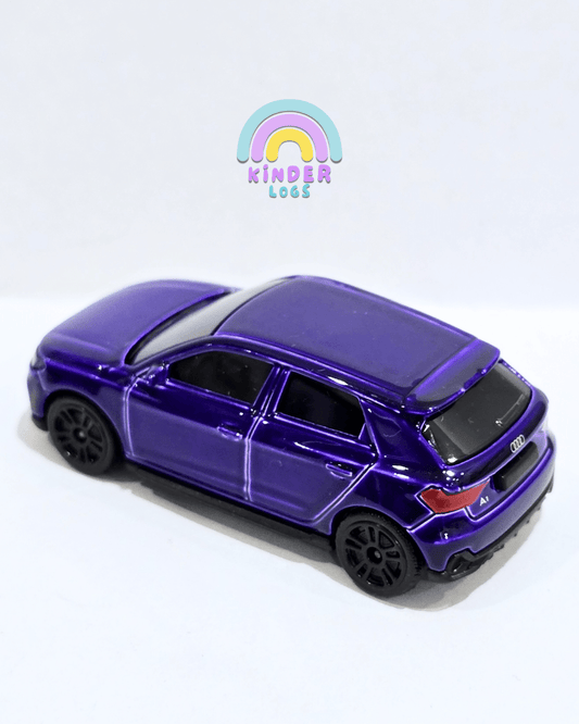 Majorette Audi A1 Sportback - Purple (Uncarded - New) - Kinder Logs