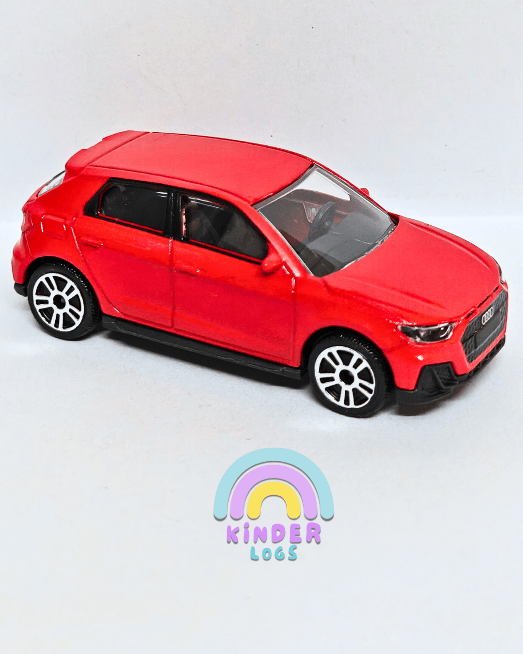 Majorette Audi A1 Sportback - Red (Uncarded - New) - Kinder Logs