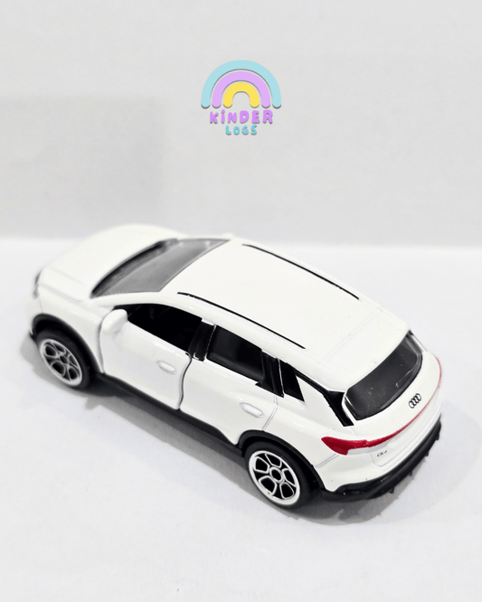 Majorette Audi Q4 E - Tron - White (Uncarded) - Kinder Logs