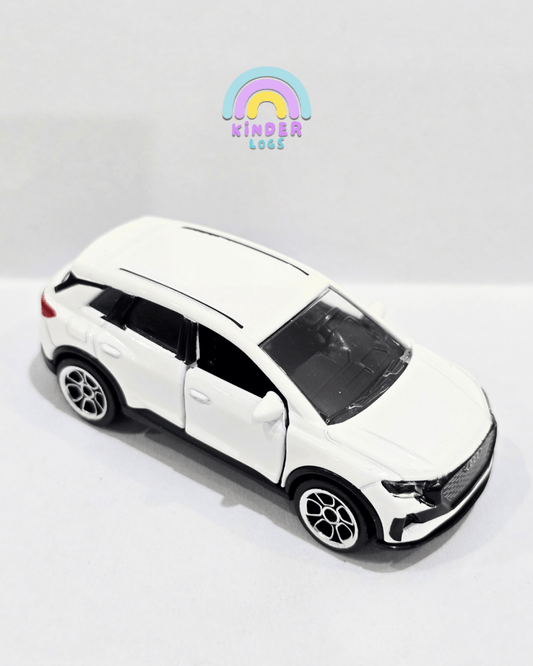 Majorette Audi Q4 E - Tron - White (Uncarded) - Kinder Logs