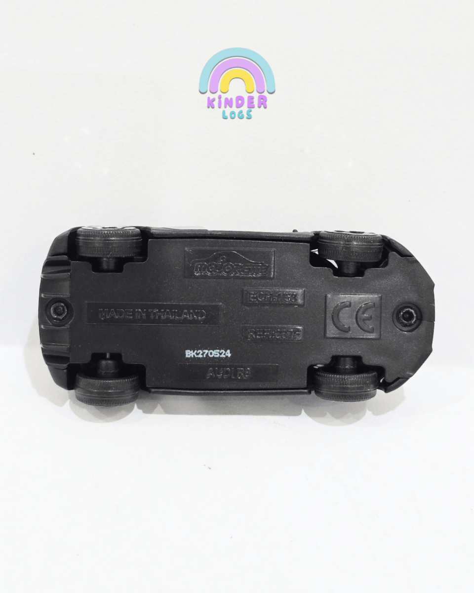 Majorette Audi R8 Coupe Black Edition (Uncarded) - Kinder Logs