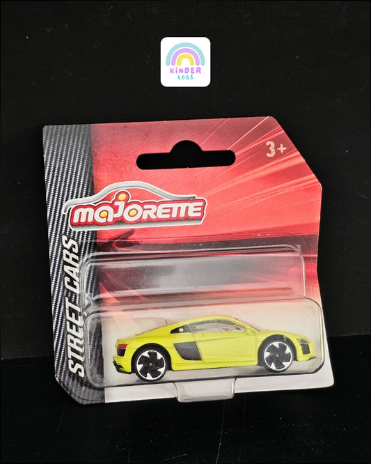 Majorette Audi R8 Supercar (Green Color) - Kinder Logs