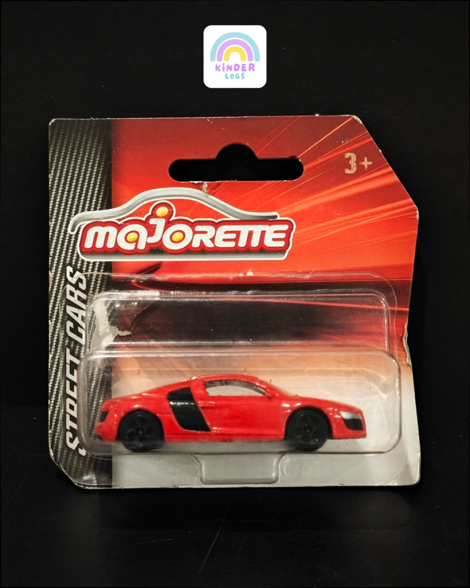 Majorette Audi R8 Supercar Street Car - Kinder Logs