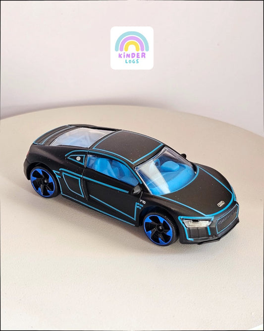 Majorette Audi R8 Tron Edition (Uncarded) - Kinder Logs