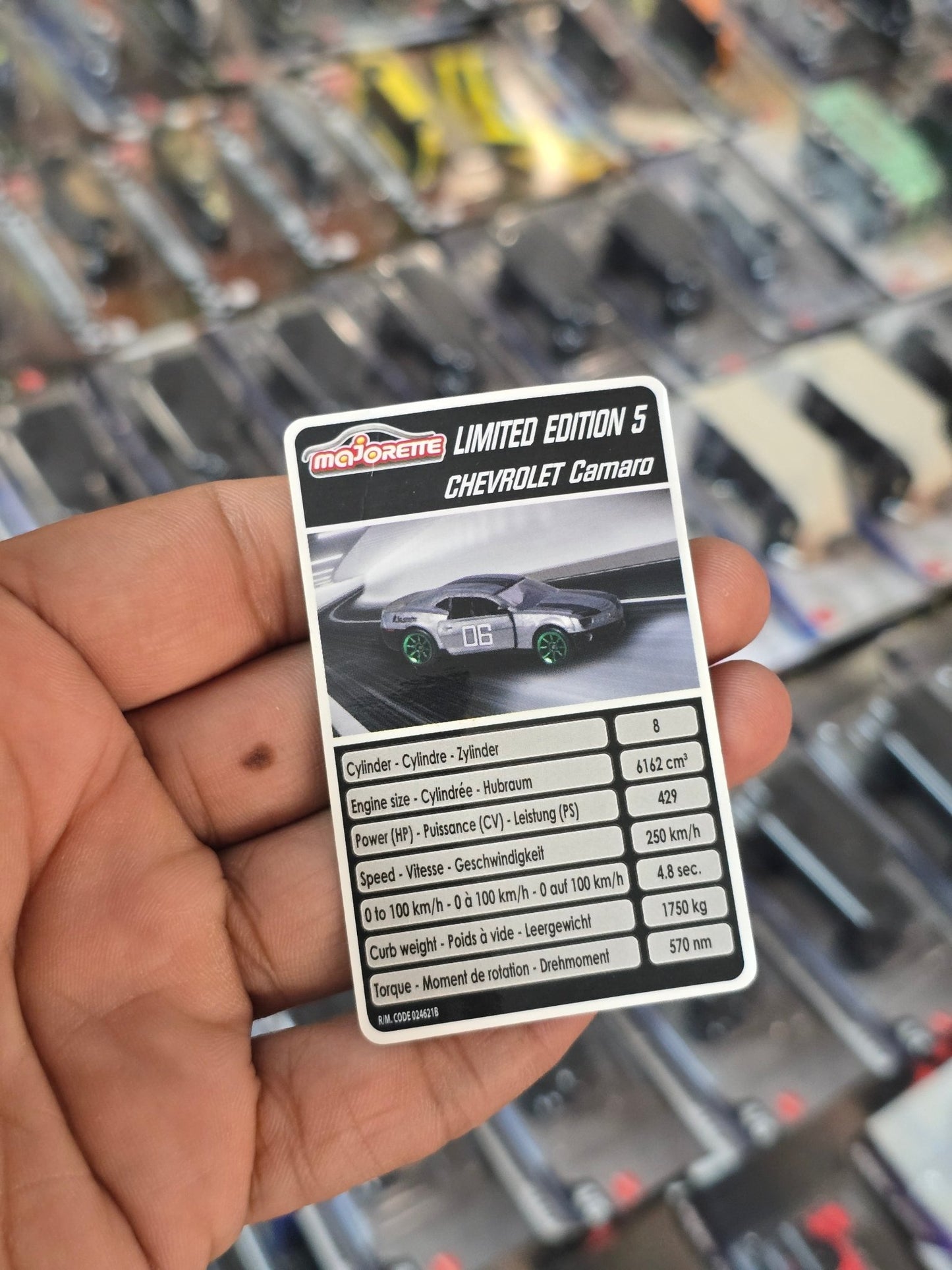 Majorette Chevrolet Camaro Special Edition (Uncarded) - Kinder Logs