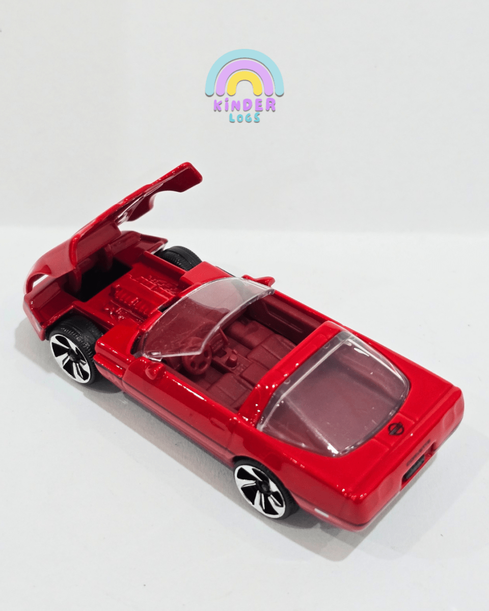 Majorette Chevrolet Corvette C4 - Red (Uncarded) - Kinder Logs