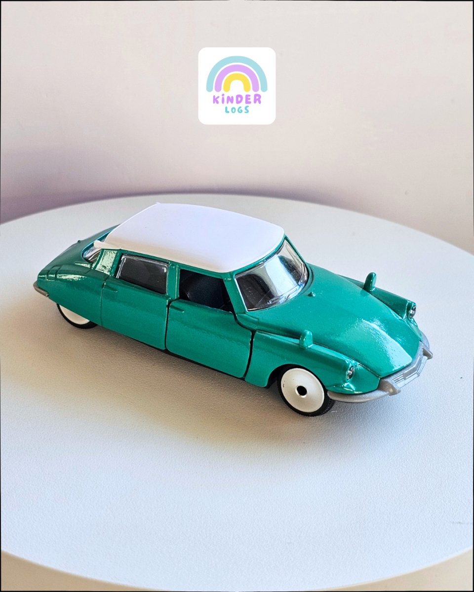 Majorette Citroen DS 19 Vintage Car (Uncarded) - Kinder Logs