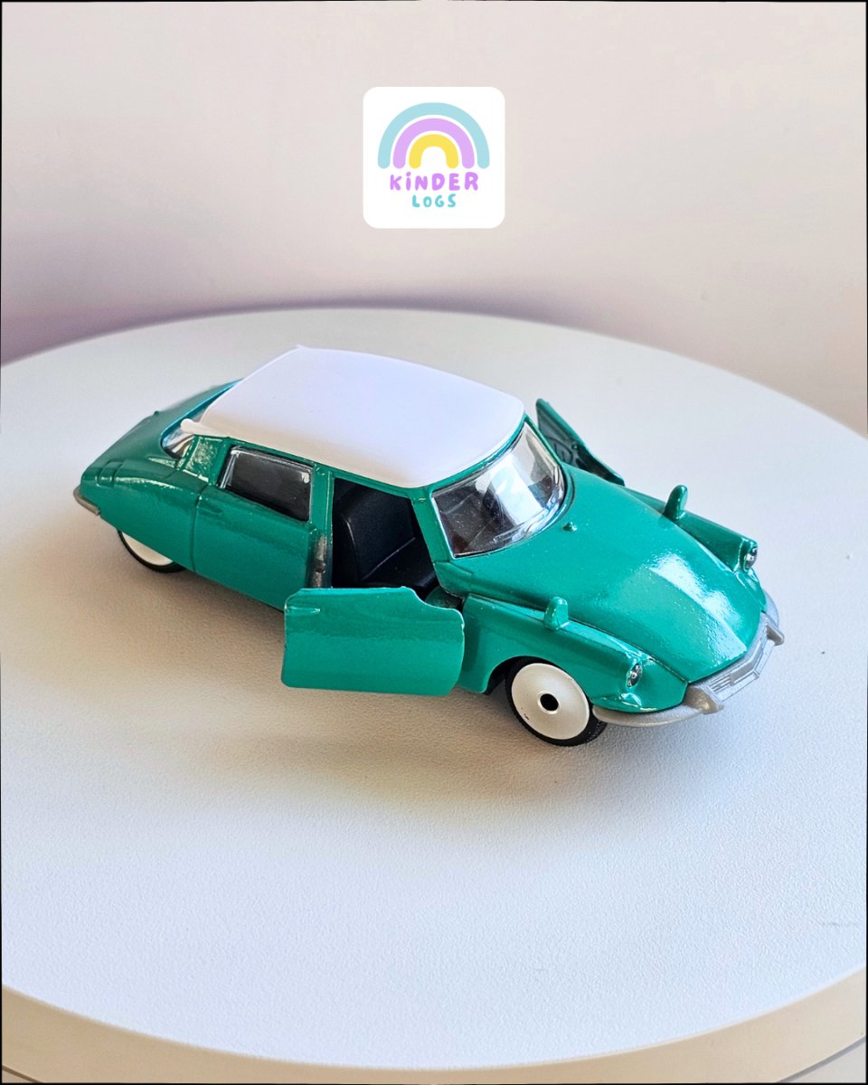 Majorette Citroen DS 19 Vintage Car (Uncarded) - Kinder Logs