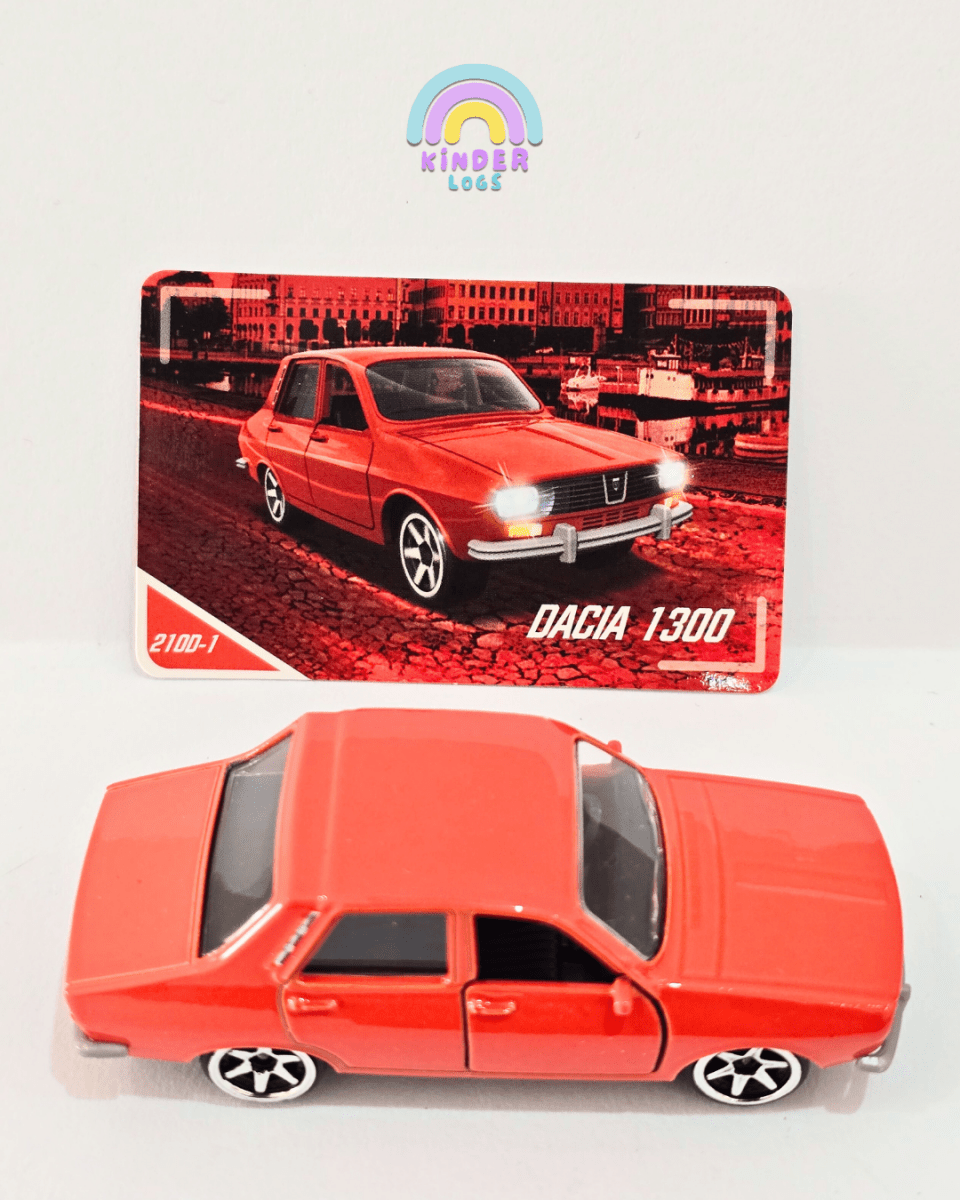 Majorette Dacia 1300 - Vermilion (Uncarded) - Kinder Logs
