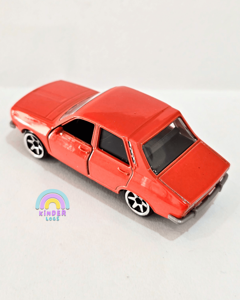 Majorette Dacia 1300 - Vermilion (Uncarded) - Kinder Logs