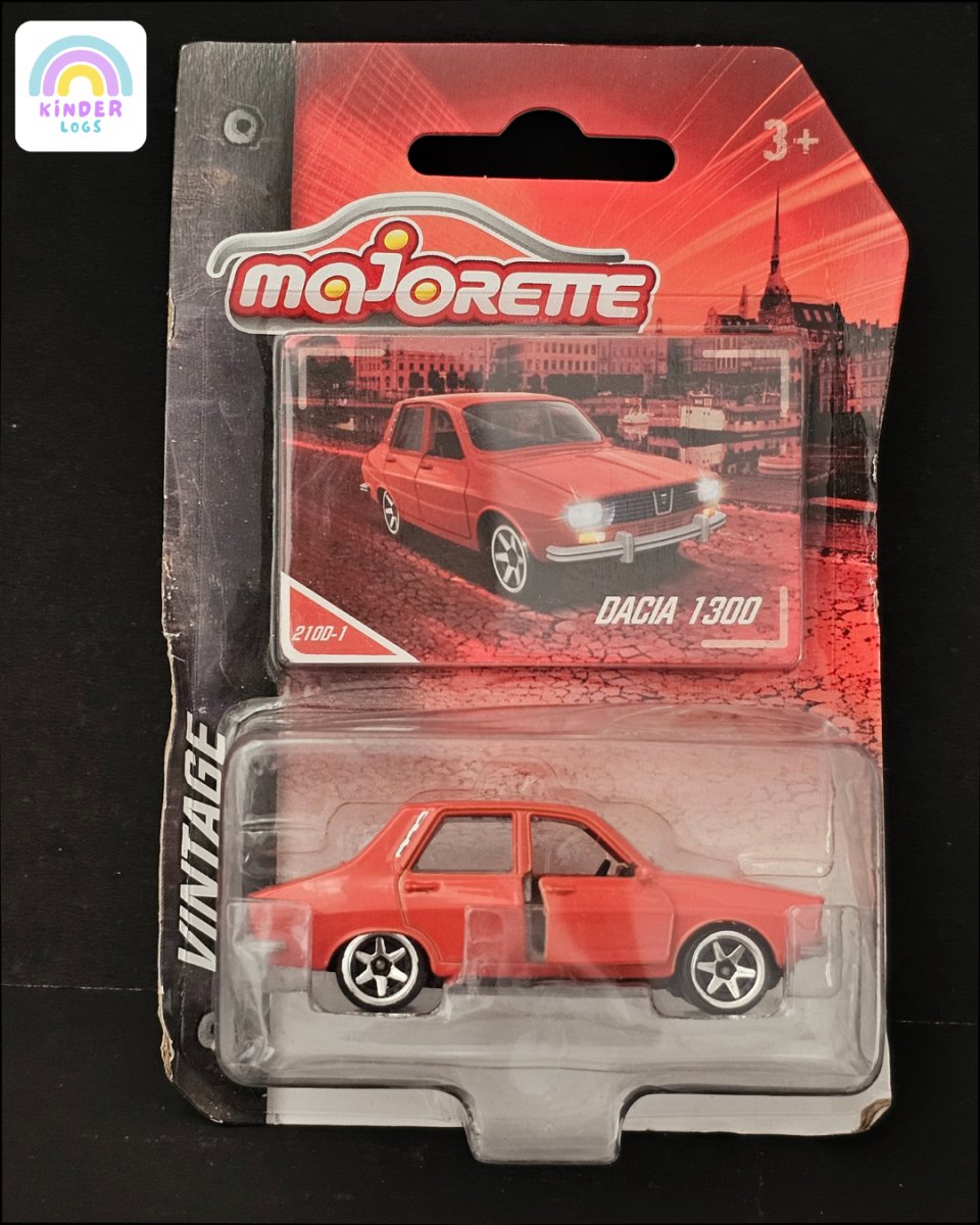 Majorette Dacia 1300 Vintage Car - Kinder Logs