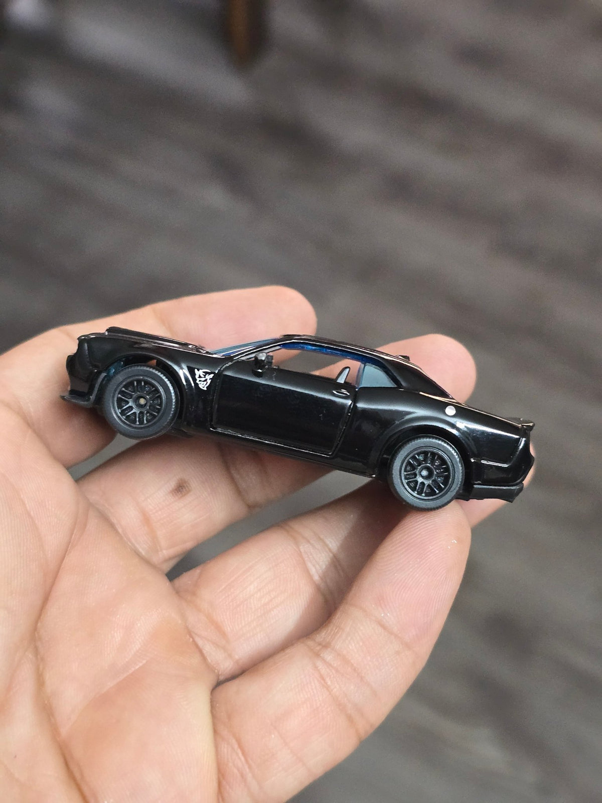 Majorette Dodge Challenger SRT Demon Black Edition (Uncarded) - Kinder Logs