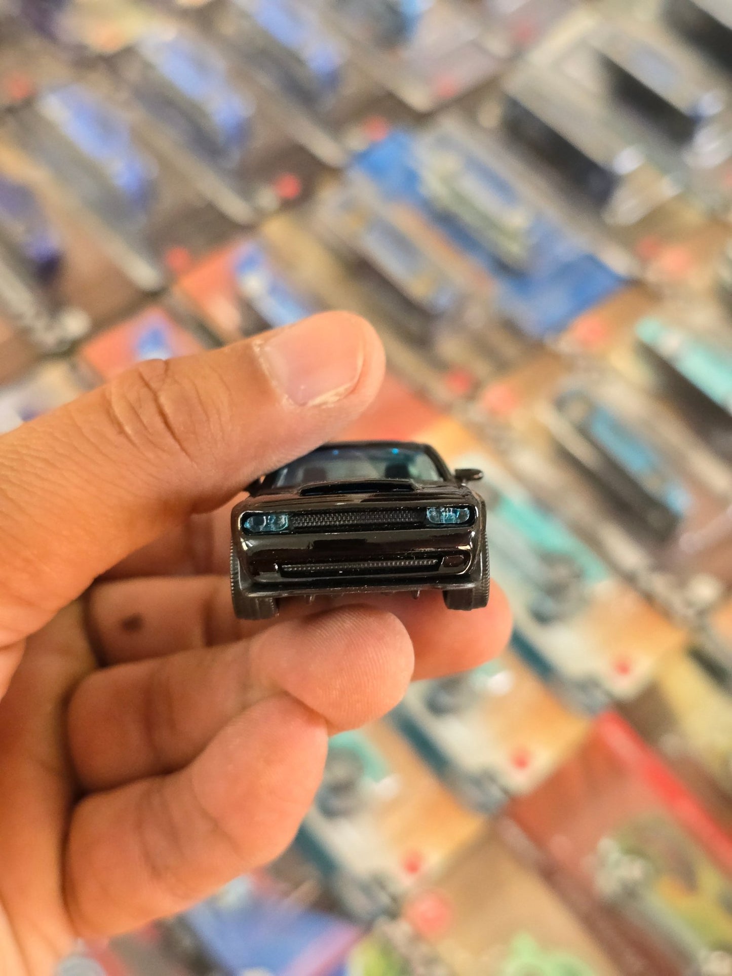 Majorette Dodge Challenger SRT Demon Black Edition (Uncarded) - Kinder Logs