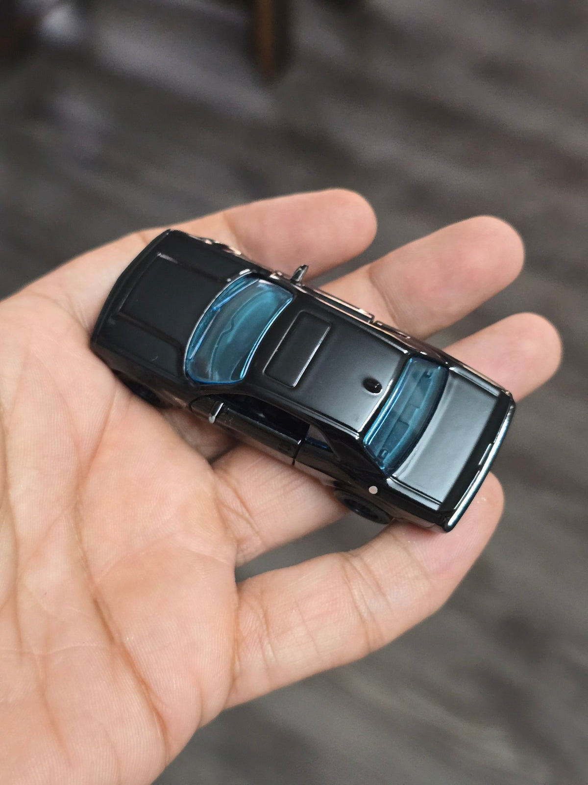 Majorette Dodge Challenger SRT Demon Black Edition (Uncarded) - Kinder Logs
