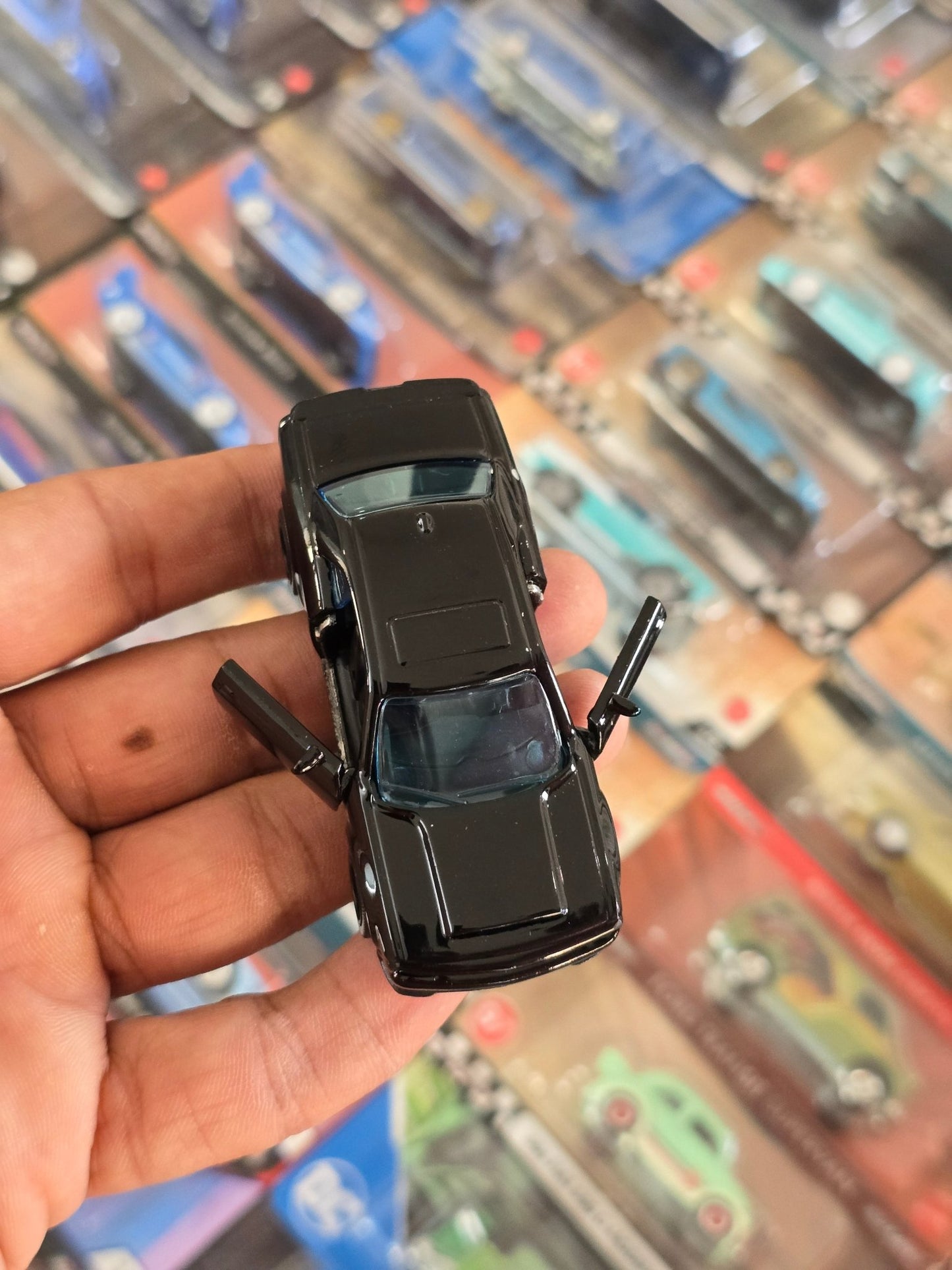 Majorette Dodge Challenger SRT Demon Black Edition (Uncarded) - Kinder Logs