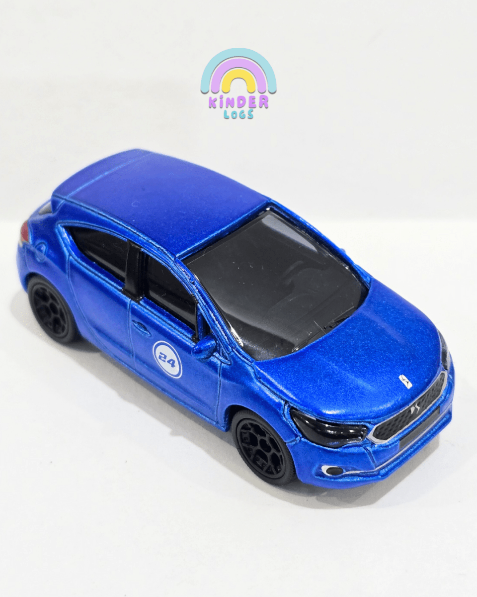 Majorette DS4 Chase Car - Matte Blue (Uncarded) - Kinder Logs