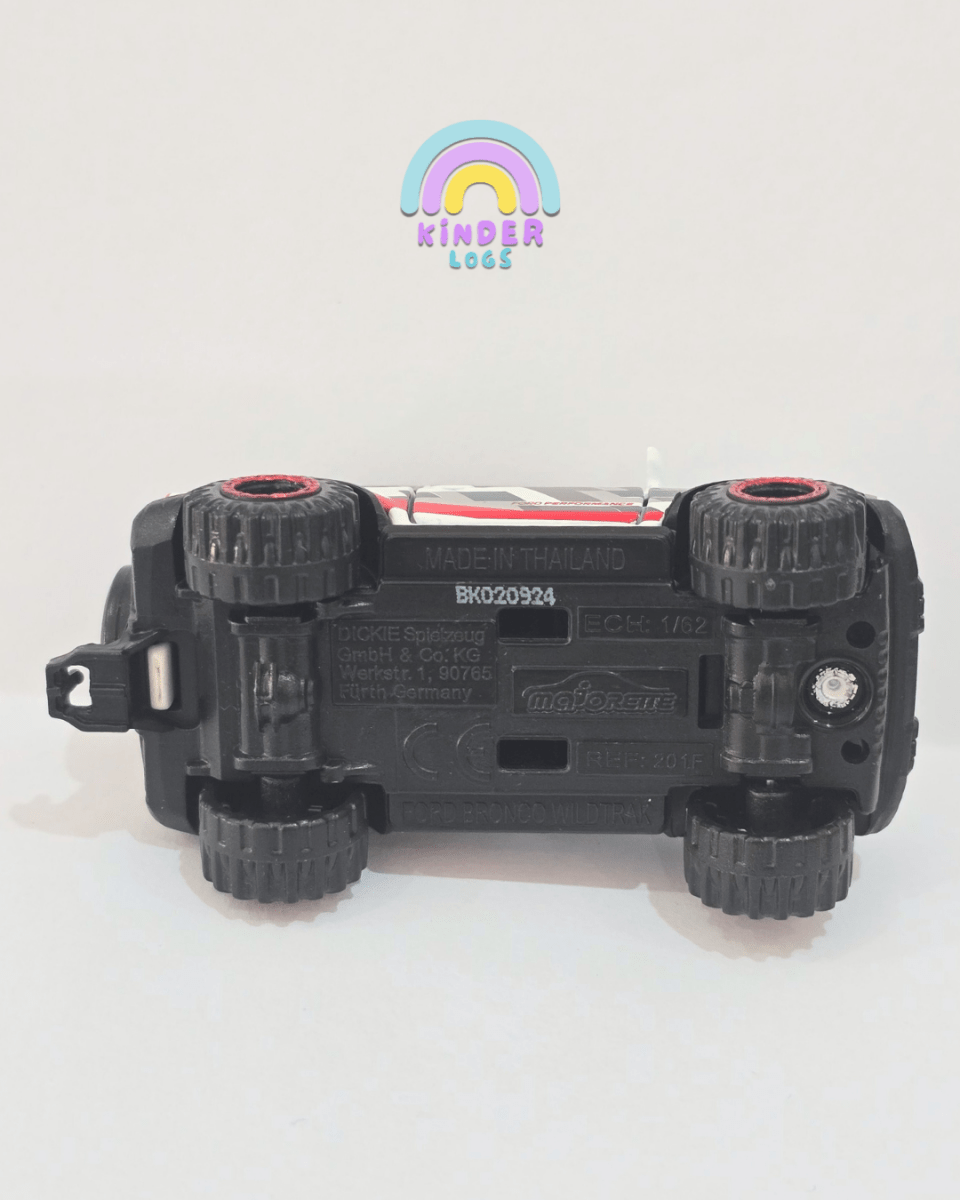 Majorette Ford Bronco Wildtrak (Uncarded) - Kinder Logs