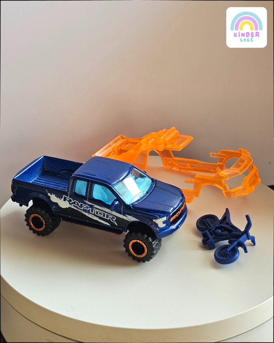 Majorette Ford F150 Raptor Tune - Ups Mystery SUV (Uncarded) - Kinder Logs