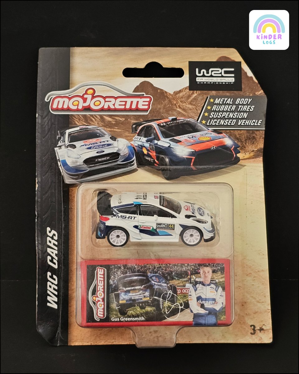 Majorette Ford Fiesta WRC Car (Castrol) - Kinder Logs
