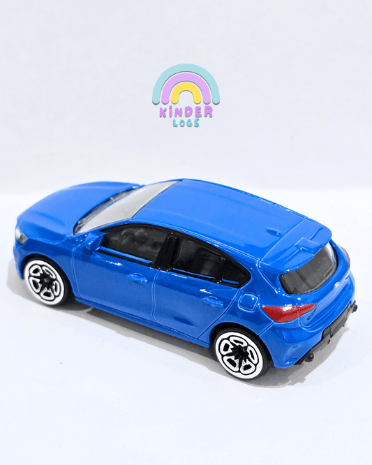Majorette Ford Focus ST - Blue (Uncarded - New) - Kinder Logs