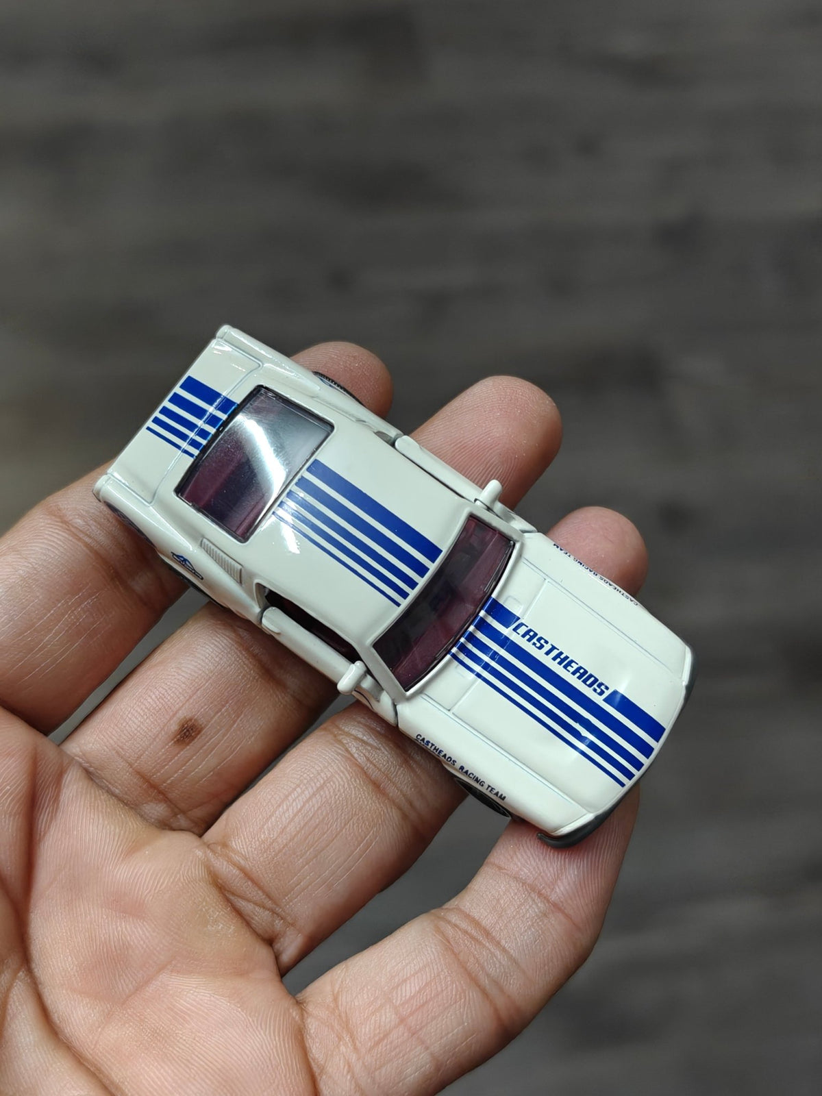 Majorette Ford Mustang Fastback - White (Uncarded - New) - Kinder Logs