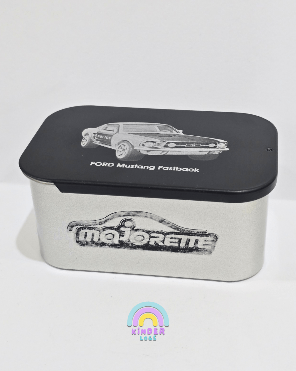 Majorette Ford Mustang Fastback - With Metal Box (Uncarded) - Kinder Logs
