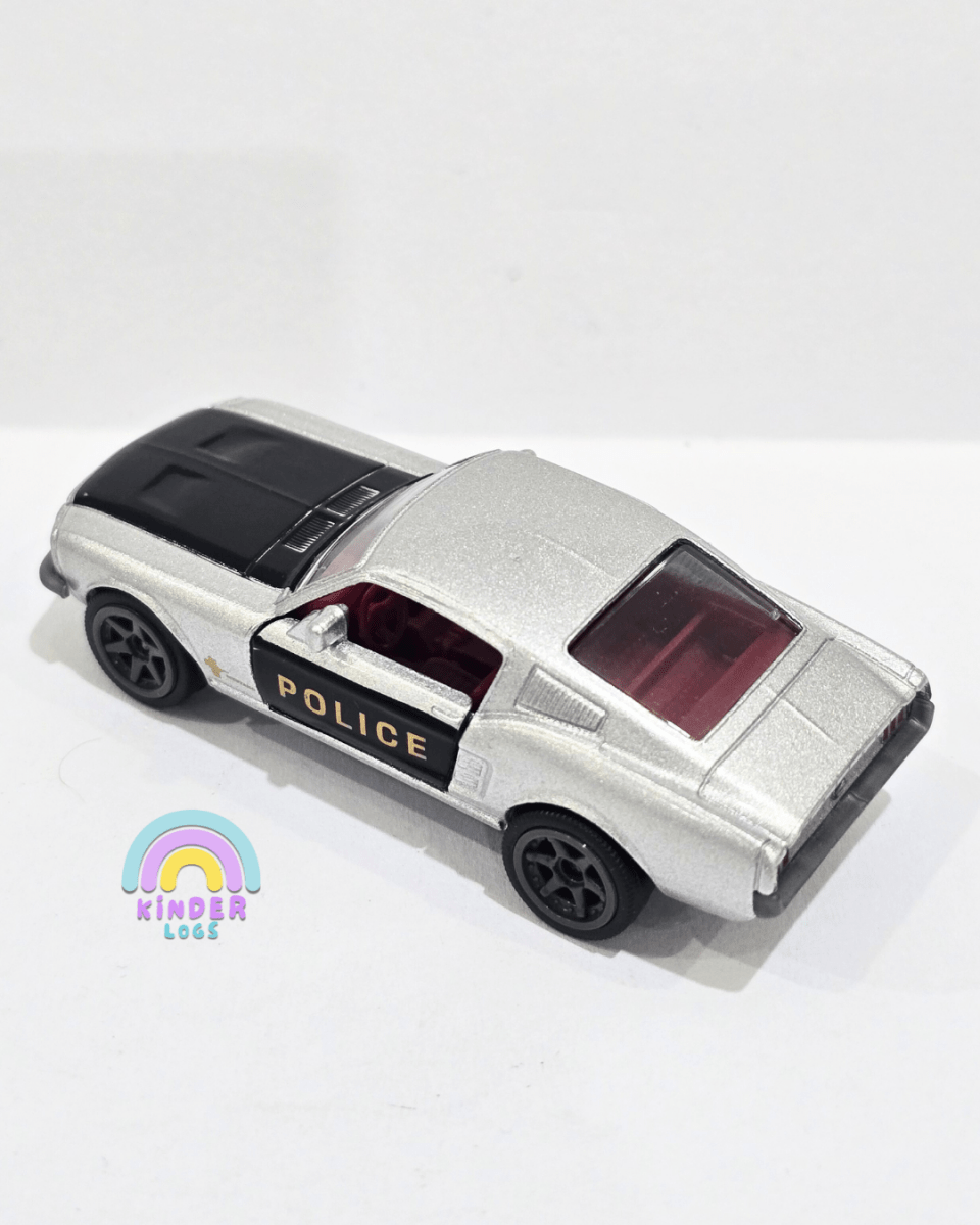 Majorette Ford Mustang Fastback - With Metal Box (Uncarded) - Kinder Logs