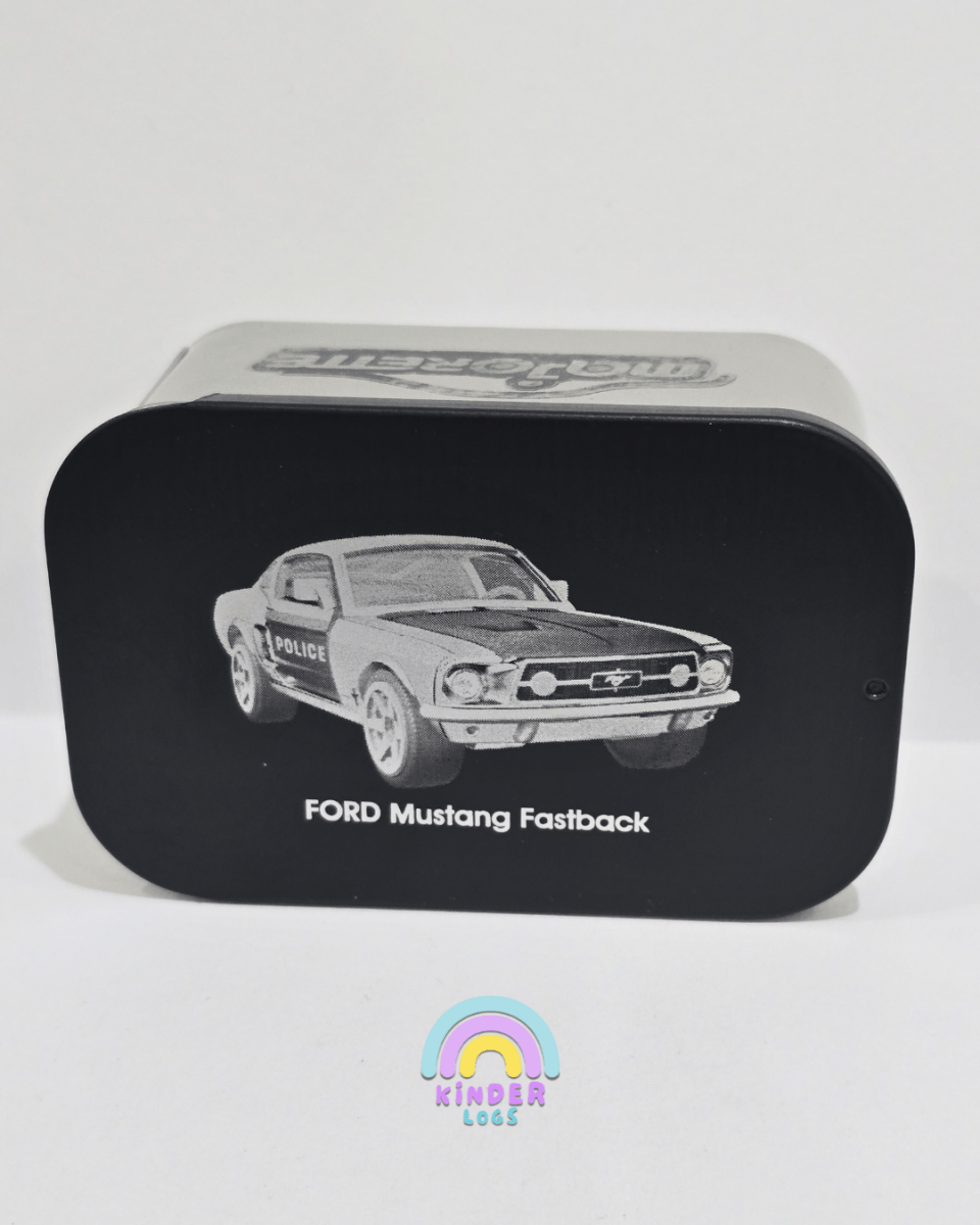 Majorette Ford Mustang Fastback - With Metal Box (Uncarded) - Kinder Logs