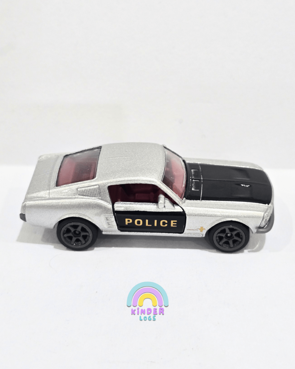 Majorette Ford Mustang Fastback - With Metal Box (Uncarded) - Kinder Logs
