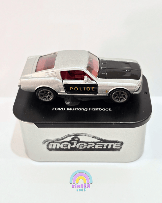 Majorette Ford Mustang Fastback - With Metal Box (Uncarded) - Kinder Logs
