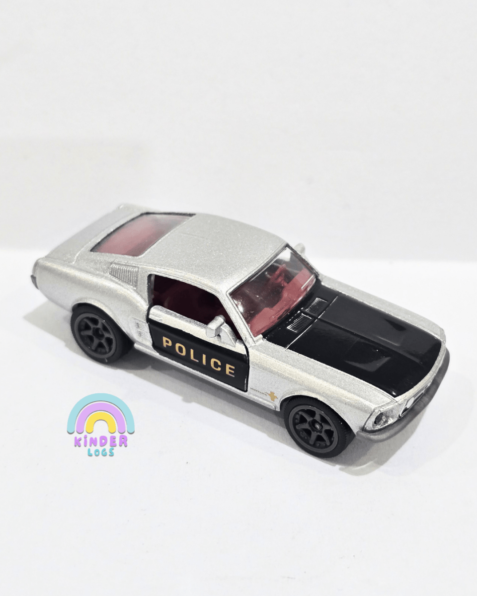 Majorette Ford Mustang Fastback - With Metal Box (Uncarded) - Kinder Logs