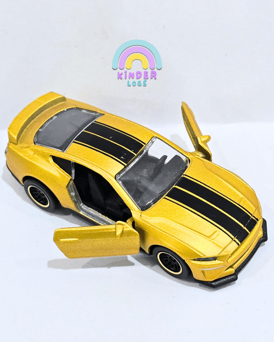 Majorette Ford Mustang GT - Gold (Used Car) - Kinder Logs